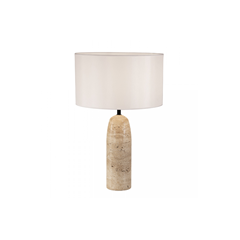 Table Light – Natural Stone & White