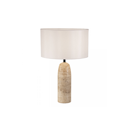 Table Light – Natural Stone & White