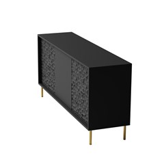 Sideboard Chest KM-1 - Black & Gold