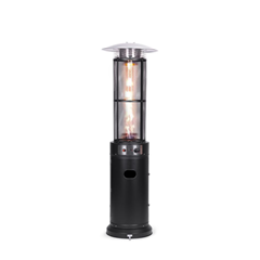 Round Patio Heater – Matt Black