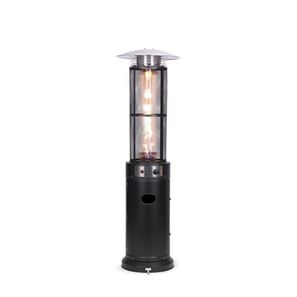 Round Patio Heater – Matt Black