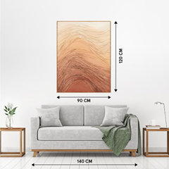 Dunes Acrylic Painting 90X120 cm