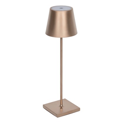 Portable Table Lamp Champagne Gold