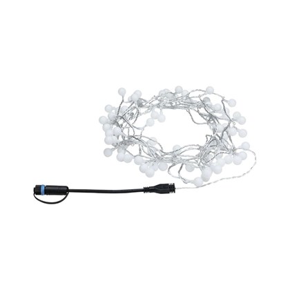 Outdoor Plug & Shine LED light chain warm white IP44 3000K 7.5m
