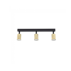 Spotlight Lamp 3 Lights – Black & Gold