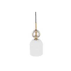 Sophia Cognac White Hanging Lamp