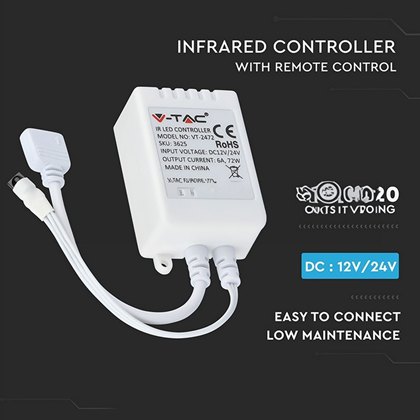 Infrared Remote Controller Set for RGB Strip