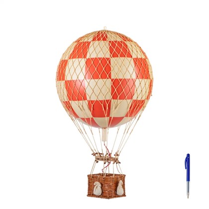 Vintage Balloon Model Royal Aero - Red Checkered