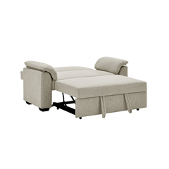 2 Seater  Sofabed - Medium Beige/Sand
