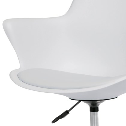 Swivel Office Chair with PU Cushion