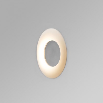 Navi White Plastered Recessed Lamp