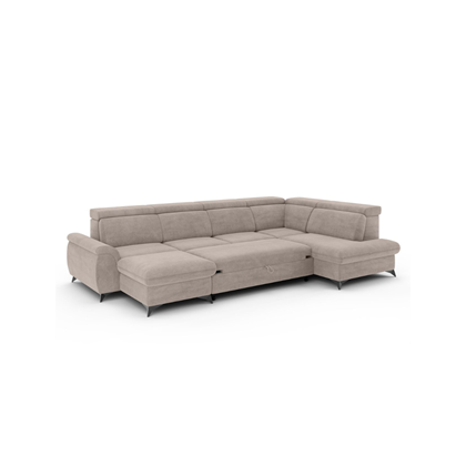Corner Sofa XL Left - Dark Beige