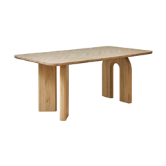 Dining Table MDF Top & Legs – Wood Grain
