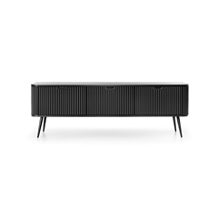 TV Unit 3 Drawers – Black