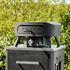 Rotate Pizza Oven Black 13 Inch