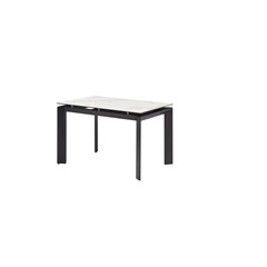 Dining Table EXT 120-170x80x76CM  Ceramic White