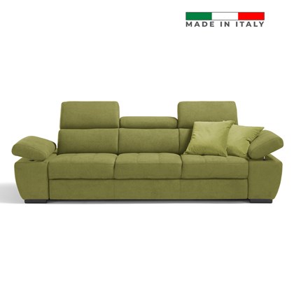 3 Seater Sofa Bed with Adjustable Armrests