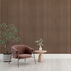 Acoustic Panel Smoked Oak  600x2800mm