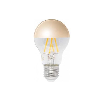 LED Bulb A60 Half Golden Glass