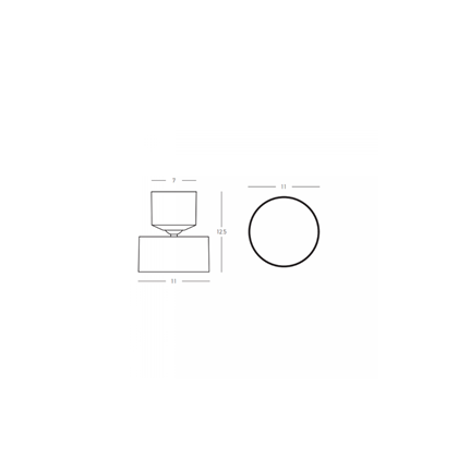 Ceiling LED Light 10W 3000K – Sandy White