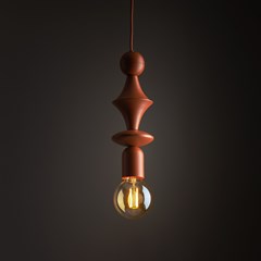 Hanging Lamp Tower - Brick