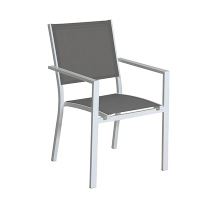 Aluminium Textilene Armchair - Stackable