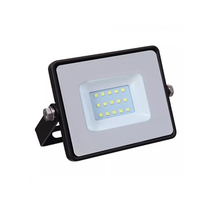 LED Floodlight Black 10W 4000K