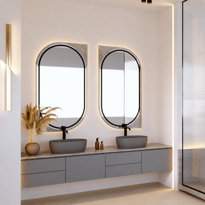 10W LED Mirror Light 3000k – White