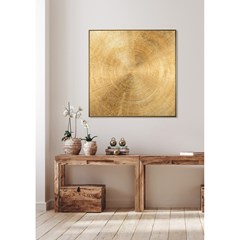 Golden Rays Acrylic Painting 102.5x102.5 cm