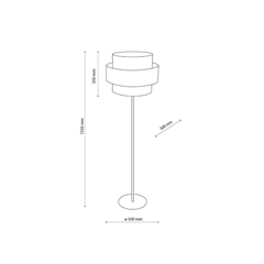 Floor Lamp Black and White