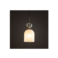 Sophia Cognac White Hanging Lamp