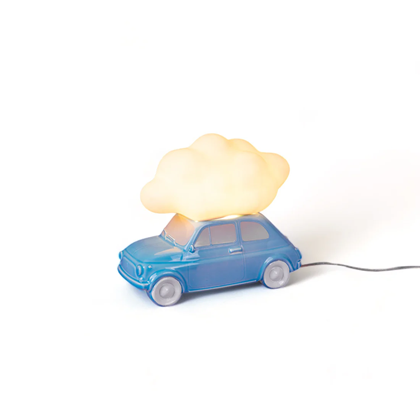 Table Lamp-Cloud Top On Blue Car