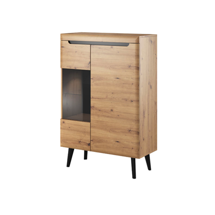 Showcase Cabinet 90 – Artisan Oak