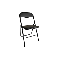 Polyurethane Seat with Metal Coated – Black