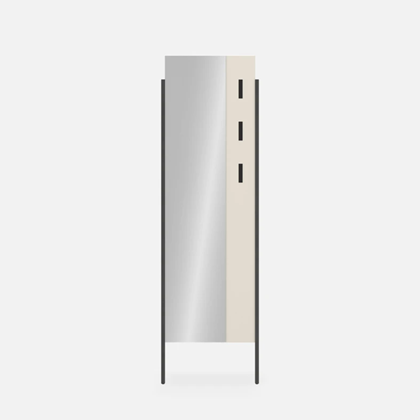Hallway Wardrobe with Mirror - Cashmire