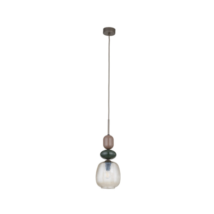 Zen New Brown Botti Cognac Hanging Lamp4