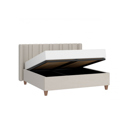 Upholstered Bed 160 – Beige