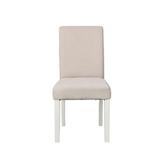 Dining Chair Beige and White