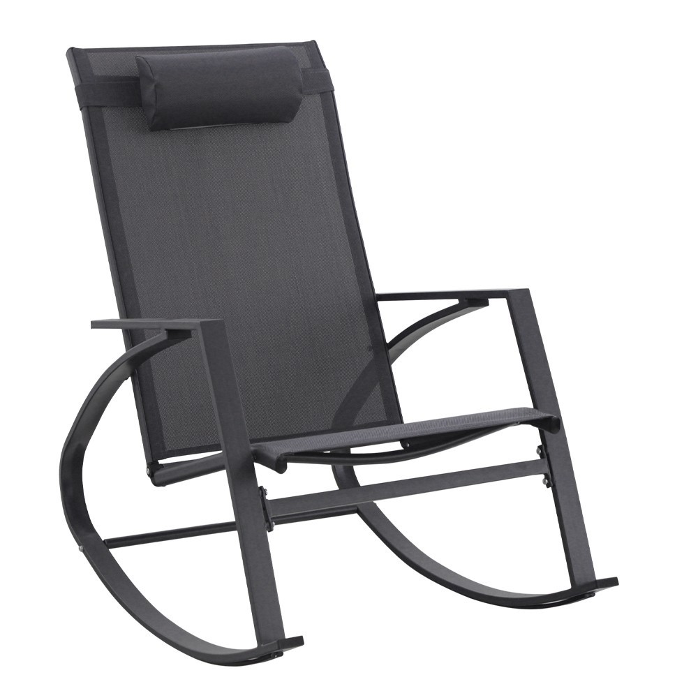 Outdoor Swing Armchair Charcoal