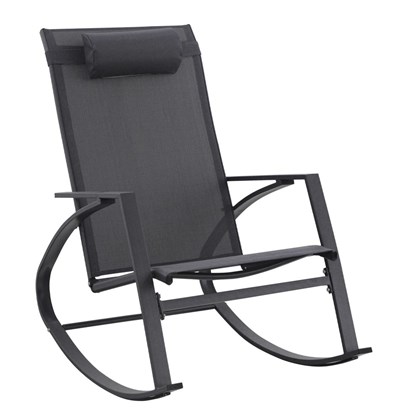 Outdoor Swing Armchair Charcoal