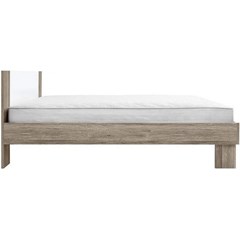 Bed 160x200 - Light Oak & White