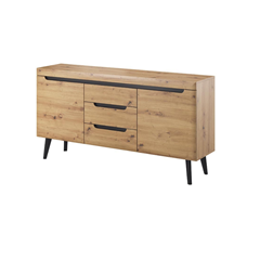 Sideboard 2 Door 3 Drawers – Oak