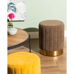 Ottoman  – Velvet Taupe
