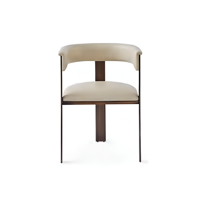 Armchair PU – Old Iron Tube Leg