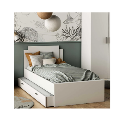 White Single Bed Frame