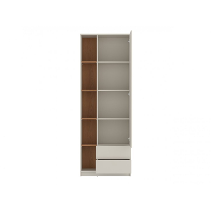 Cabinet 1Door 2shelves – Cashmere & Oak Caramel