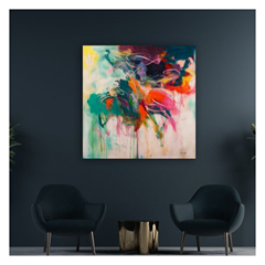 Expression Colour Acryl Painting 115X115