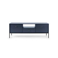 TV Unit 2 Doors & 1 Drawer - Navy Blue