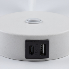 Wall Lamp 1USB White