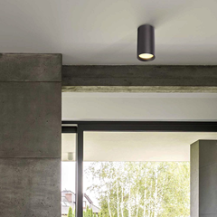 Surface Mount Downlight Black GU10